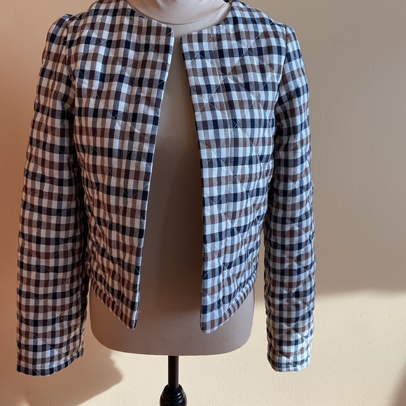 House of Harlow 1960 Jackets & Blazers - House of Harlow 1960 Plaid Blazer - Black and White NWT S